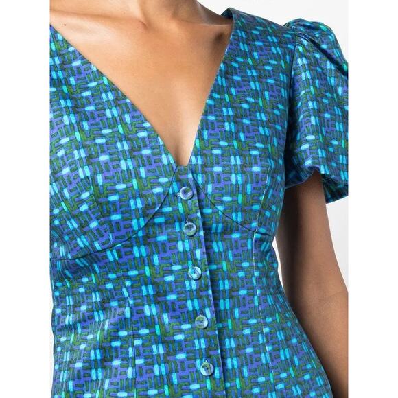 LHD Pedra Bonita Mini Dress Blue size US 8 - Picture 2 of 10